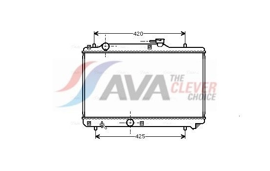 Radiator, engine cooling SZA2035 Ava Quality Cooling
