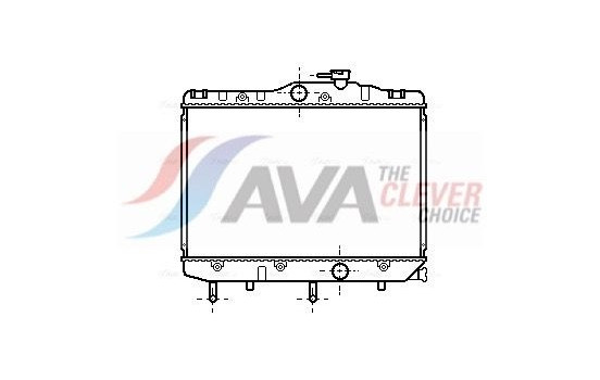 Radiator, engine cooling TO2109 Ava Quality Cooling