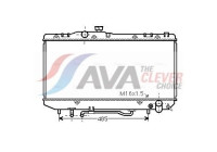 Radiator, engine cooling TO2143 Ava Quality Cooling
