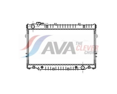 Radiator, engine cooling TO2222 Ava Quality Cooling