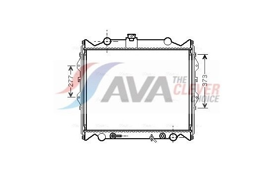 Radiator, engine cooling TO2249 Ava Quality Cooling