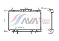 Radiator, engine cooling TO2255 Ava Quality Cooling