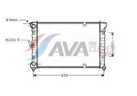 Radiator, engine cooling VN2018 Ava Quality Cooling