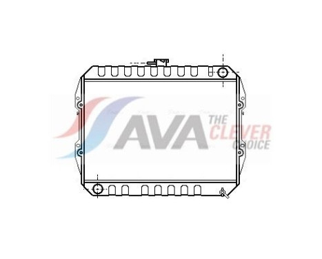 Radiator, engine cooling VN2090 Ava Quality Cooling