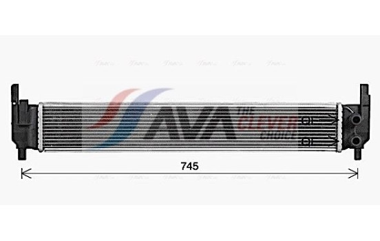 Radiator, engine cooling VN2420 Ava Quality Cooling, Image 2