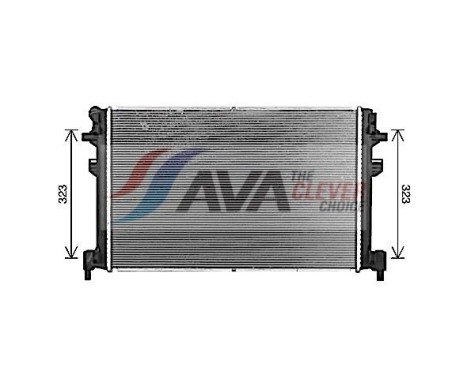 Radiator, engine cooling VN2426 Ava Quality Cooling