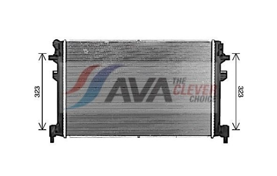 Radiator, engine cooling VN2426 Ava Quality Cooling