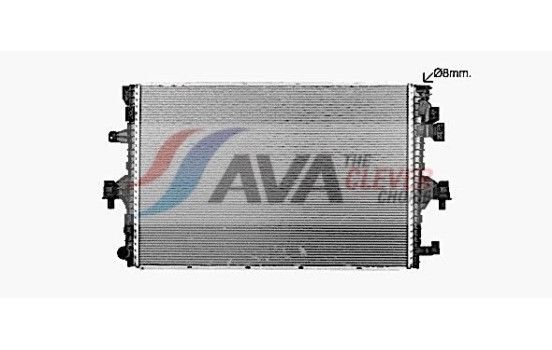Radiator, engine cooling VN2436 Ava Quality Cooling