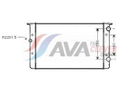 Radiator, engine cooling VNA2104 Ava Quality Cooling