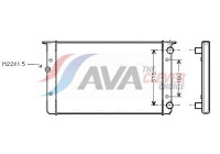 Radiator, engine cooling VNA2105 Ava Quality Cooling
