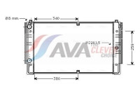 Radiator, engine cooling VNA2149 Ava Quality Cooling