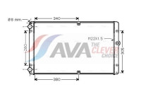 Radiator, engine cooling VNA2245 Ava Quality Cooling