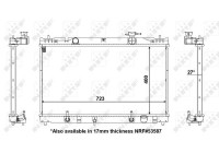 Radiator, engine cooling