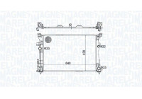 Radiator, engine cooling