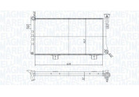 Radiator, engine cooling