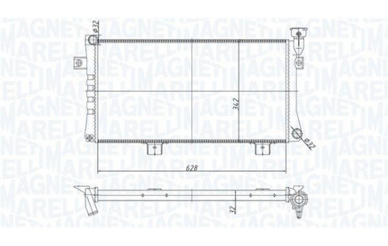 Radiator, engine cooling
