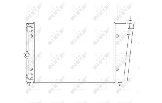 Radiator, engine cooling