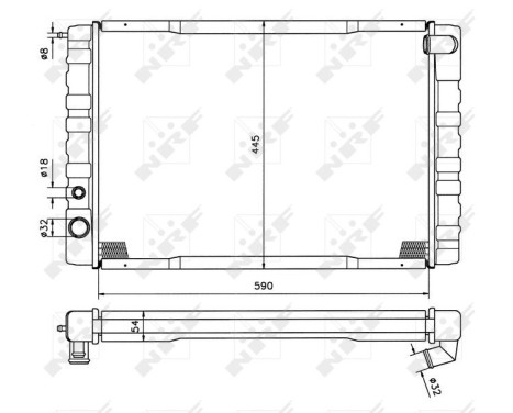 Radiator, engine cooling, Image 4