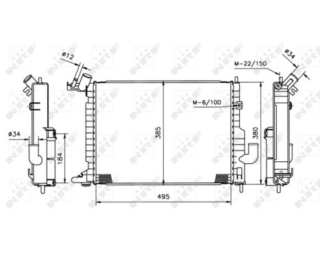 Radiator, engine cooling, Image 5