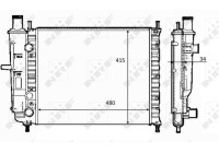 Radiator, engine cooling