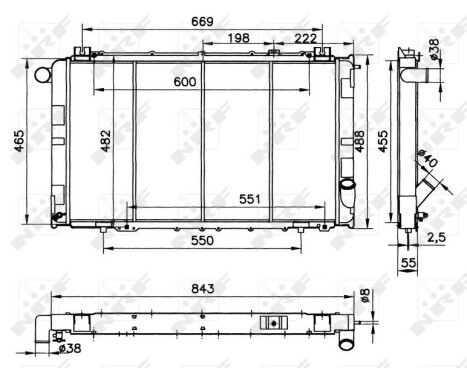 Radiator, engine cooling, Image 4