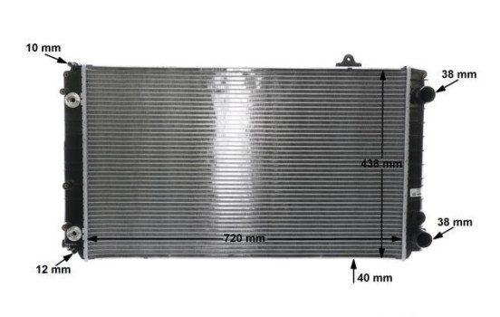 Radiator, engine cooling, Image 12
