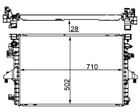 Radiator, engine cooling, Image 5