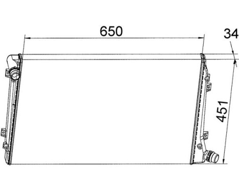 Radiator, engine cooling, Image 7