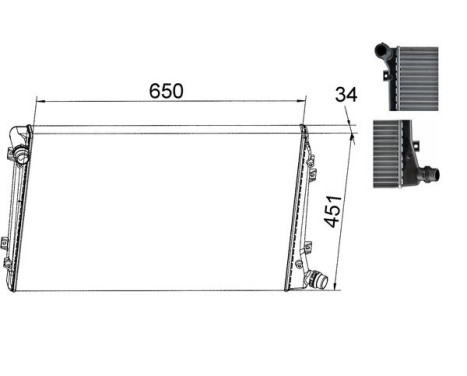 Radiator, engine cooling, Image 10