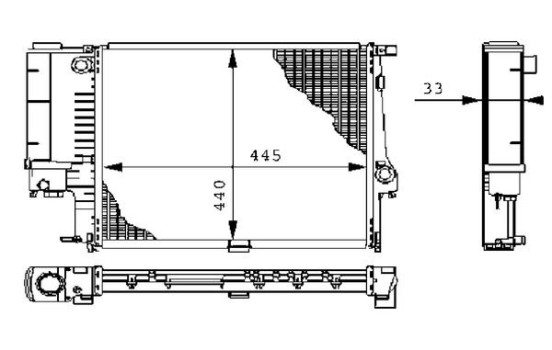 Radiator, engine cooling, Image 5