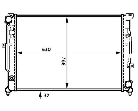 Radiator, engine cooling, Image 2
