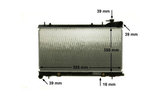 Radiator, engine cooling, Image 10