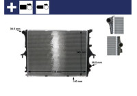 Radiator, engine cooling