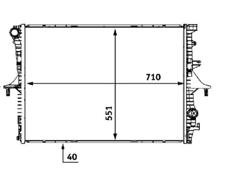 Radiator, engine cooling, Image 2
