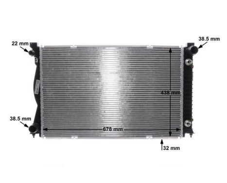 Radiator, engine cooling, Image 12
