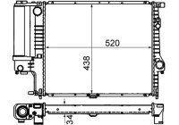Radiator, engine cooling