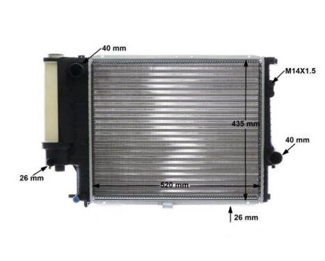 Radiator, engine cooling, Image 12