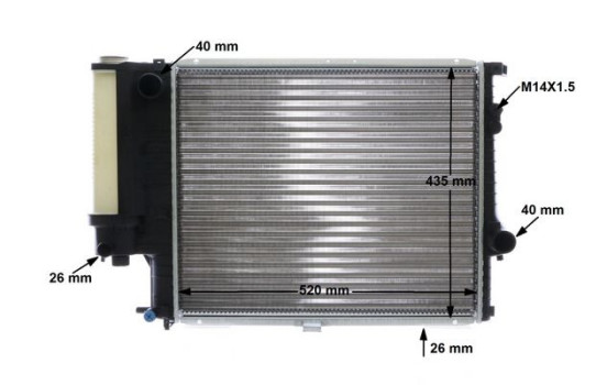 Radiator, engine cooling, Image 12