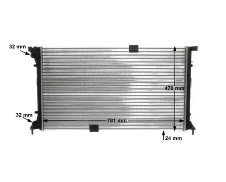 Radiator, engine cooling, Image 12