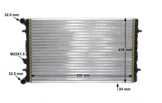 Radiator, engine cooling, Image 12
