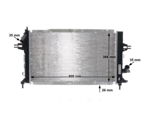 Radiator, engine cooling, Image 12