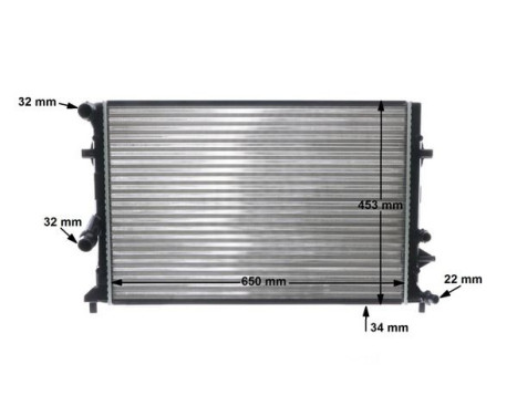 Radiator, engine cooling, Image 11