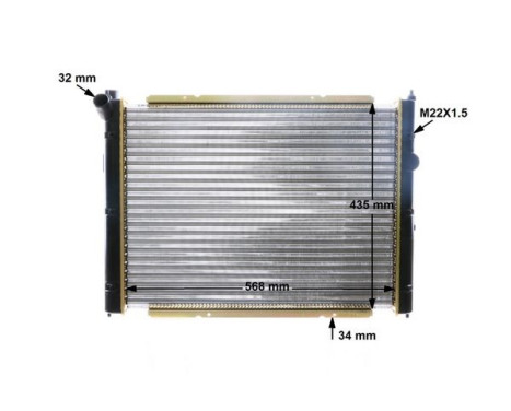 Radiator, engine cooling, Image 13