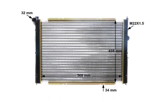 Radiator, engine cooling, Image 13