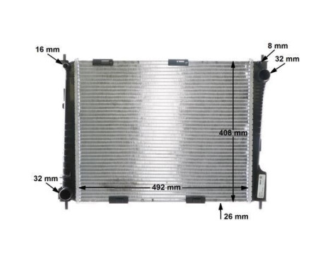 Radiator, engine cooling, Image 12