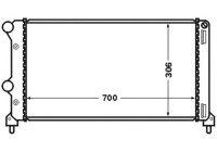 Radiator, engine cooling