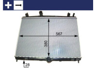 Radiator, engine cooling