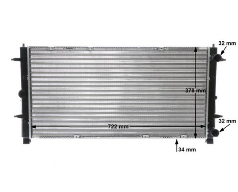 Radiator, engine cooling, Image 16