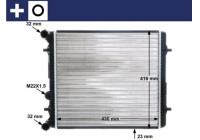 Radiator, engine cooling