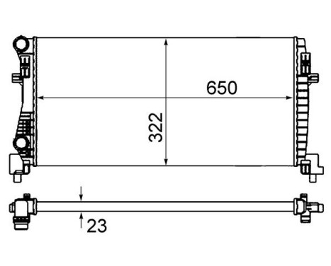 Radiator, engine cooling, Image 5